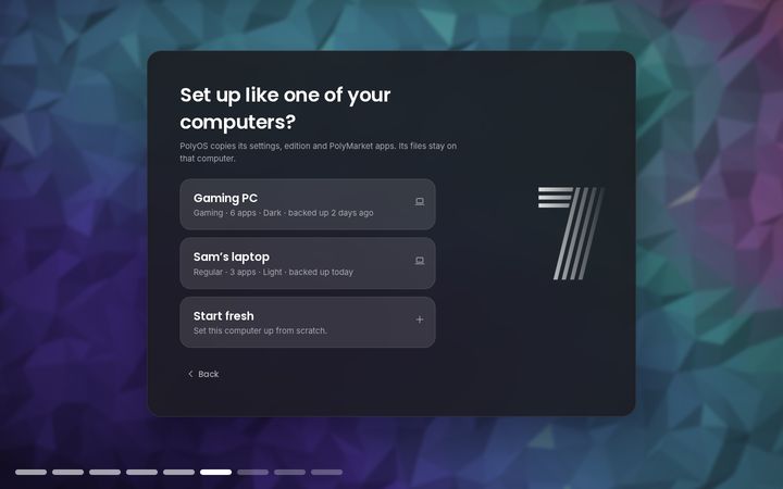 Set up like one of your computers