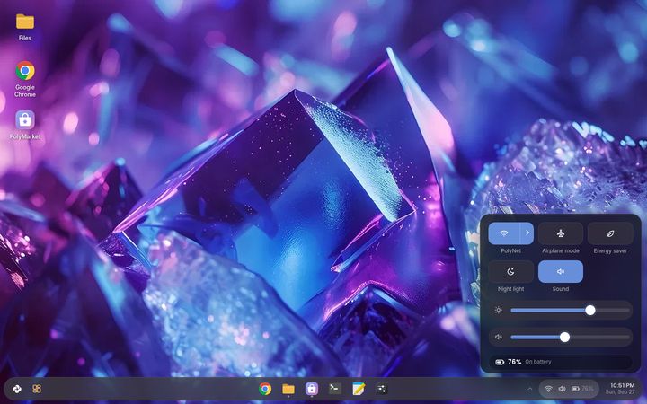 Quick settings